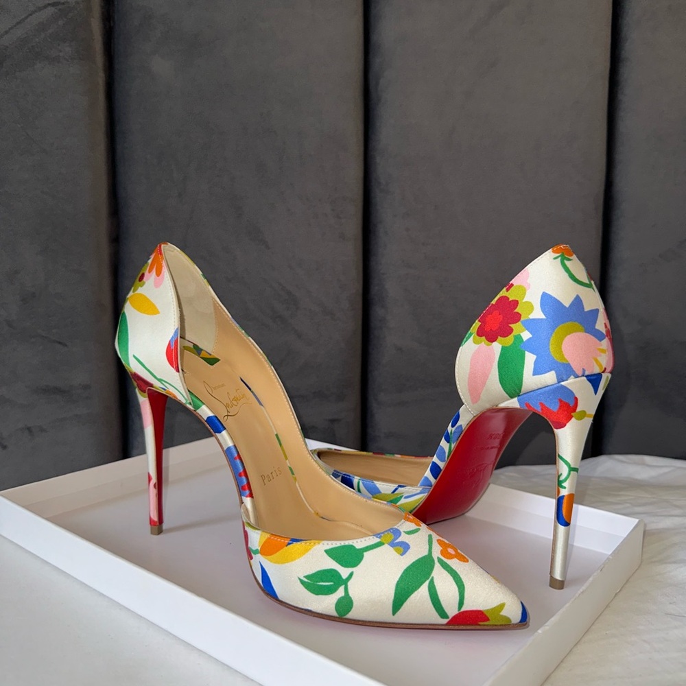 Floral Stiletto Heels